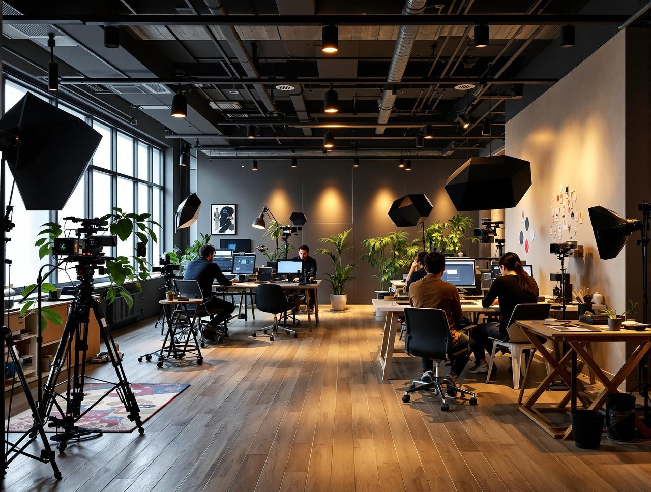 九一网站传媒公司办公环境